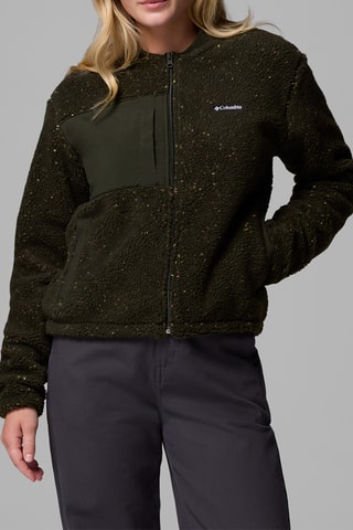 Fleece Jasje Stellar Path™ - Donkergroen