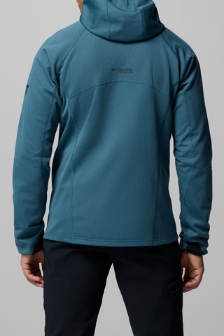 Fleece Jasje met Capuchon Artic Crest™ - Pauwblauw