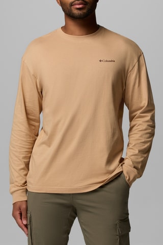 Biologisch Katoenen T-shirt Black Butte™ - Bruin