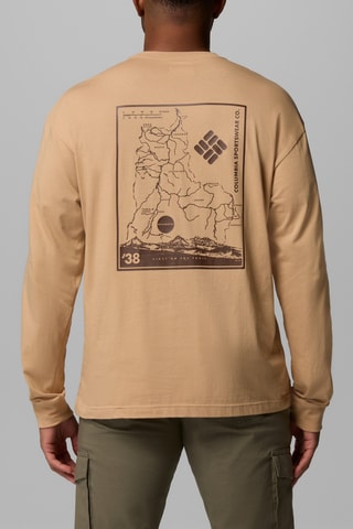 Biologisch Katoenen T-shirt Black Butte™ - Bruin