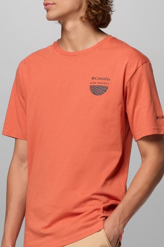T-shirt Hike Society™ - Oranje