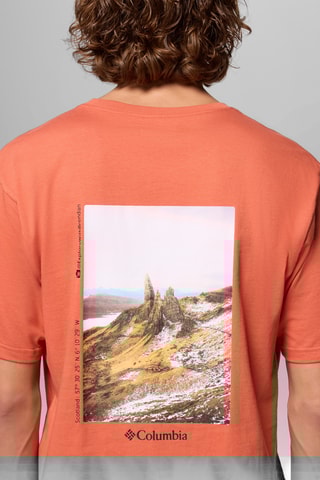 T-shirt Hike Society™ - Oranje