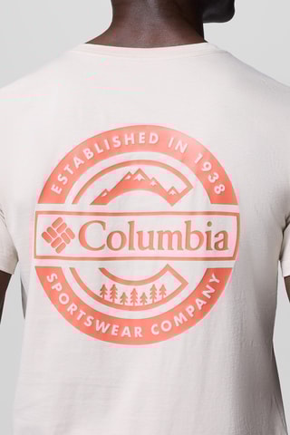 Biologisch Katoenen T-shirt Rapid Ridge™ - Bruin