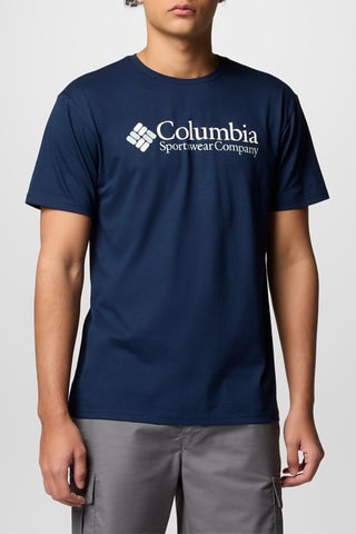 Biologisch Katoenen Regular T-shirt CSC Basic Logo™ - Marineblauw