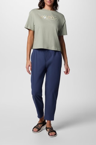 Biologisch Katoenen Regular T-shirt Rolling Bend™ - Kaki