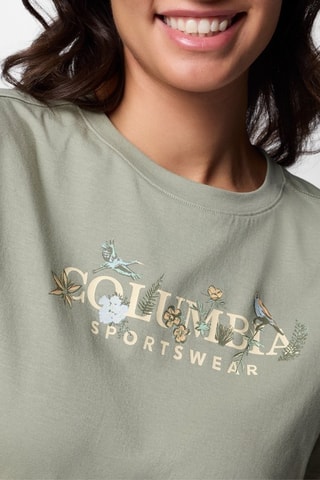 Biologisch Katoenen Regular T-shirt Rolling Bend™ - Kaki