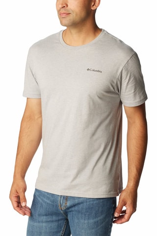 Biologisch Katoenen T-shirt CSC Basic Logo™- Lichtgrijs