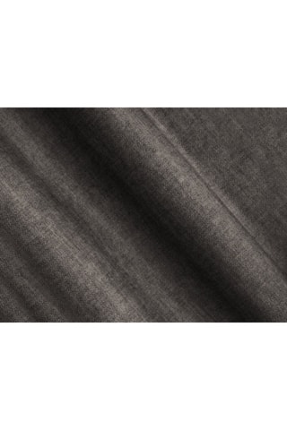 Canapé d’angle gauche Koge - Gris - 5 places - En tissu velours 