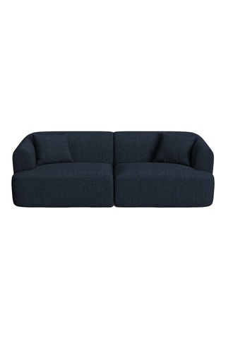 Canapé modulaire Campi - Bleu roi - 3 places - Tissu structurel