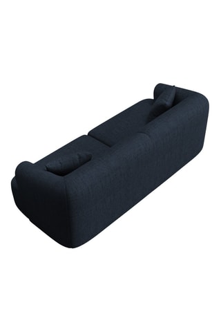 Canapé modulaire Campi - Bleu roi - 3 places - Tissu structurel