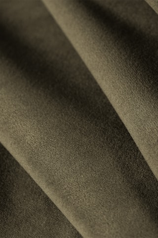 Canapé d'angle réversible Tulum - Kaki - 5 places - En tissu velours