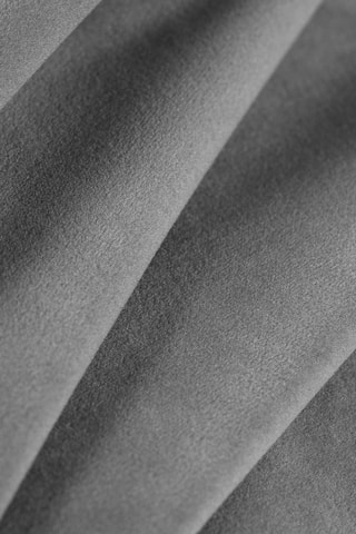 Canapé d'angle gauche Strino - Gris - 3 places - En tissu velours