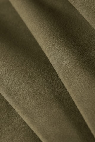 Canapé d'angle réversible Strino - Kaki - 3 places - En tissu velours