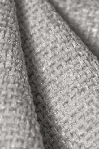 Canapé d'angle réversible Nolio - Gris clair - 5 places - En tissu chenille