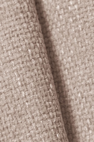 Canapé d'angle panoramique gauche - Beige - 5 places - En tissu chenille