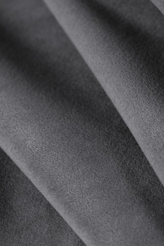 Pouf Nolio - Gris - En tissu velours