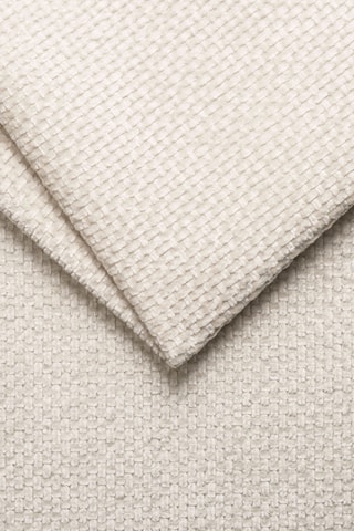 Pouf Aveiro - Beige - En tissu chenille