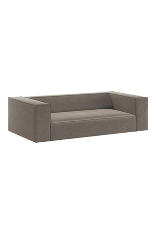 Canapé Arendal - Gris - 2 places - En tissu chenille 