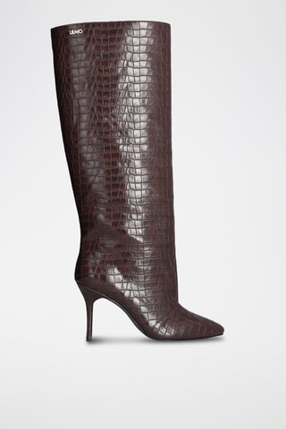 Bottes White- Marron foncé