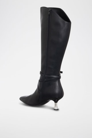 Bottes en cuir - Noir