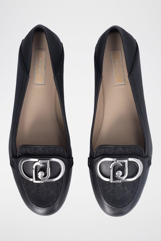 Mocassins en cuir de mouton Emel - Noir