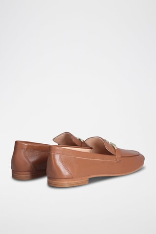 Mocassins en cuir Emel - Marron