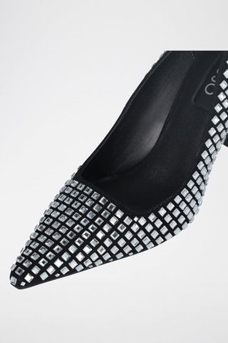 Escarpins en cuir de chèvre - Noir