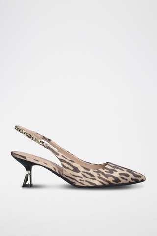 Escarpins - Beige et marron