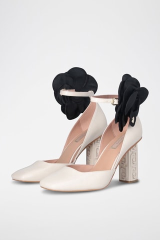 Escarpins en cuir de chèvre Jennifer - Blanc