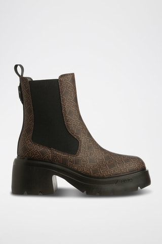 Bottines Chelsea - Marron et noir