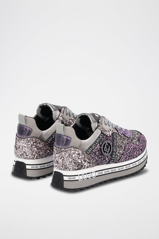 Sneakers Wonder - Violet et argenté