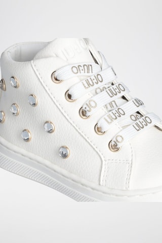 Sneakers montantes Mini Alicia - Blanc