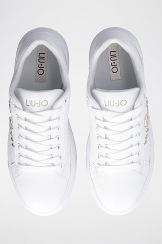 Sneakers en cuir Cleo - Blanc