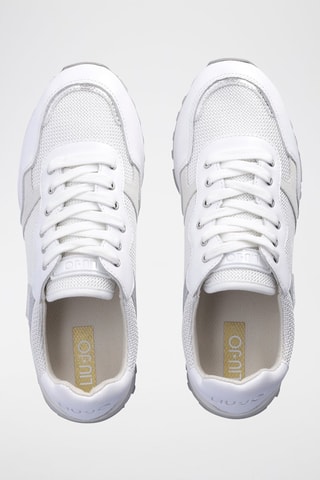 Sneakers en cuir de taureau Wonder - Blanc