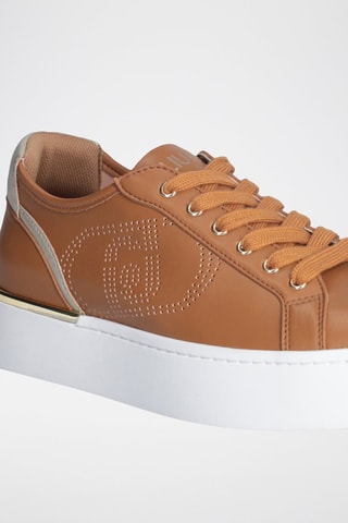 Baskets en cuir Pretty - Camel