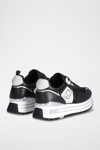 Baskets en cuir Maxi Wonder - Noir