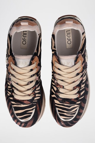 Baskets en cuir Maxi Wonder - Beige