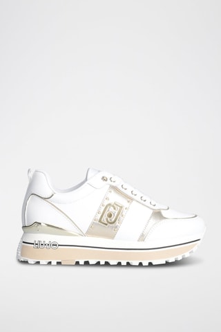 Baskets en cuir Maxi Wonder - Blanc