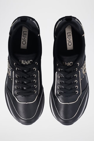 Baskets en cuir Maxi Wonder - Noir