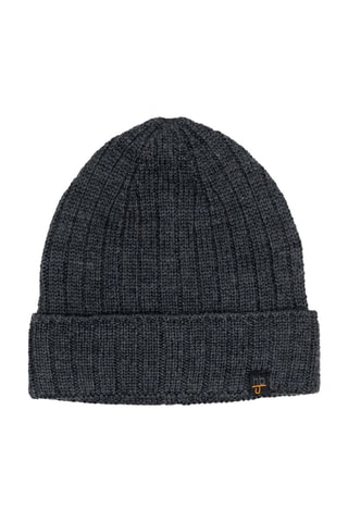 Wollen Muts - Antraciet