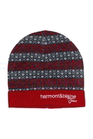 Bonnet en laine - Bordeaux