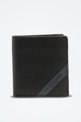 Portefeuille en cuir Utah - Noir - US Polo