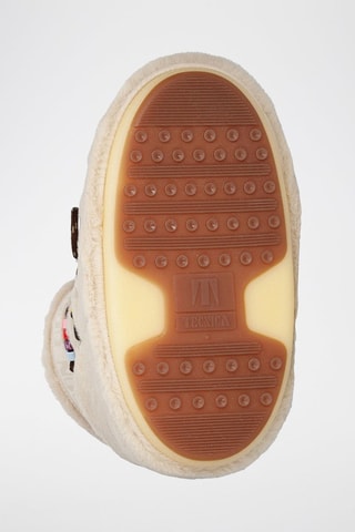 Gevoerde Boots Icon Low - Crèmekleurig