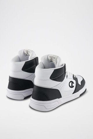 Hoge Leren Sneakers - Wit