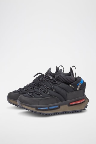 Hoge Sneakers Moncler x Adidas Originals - Zwart