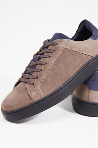 Nubuck Sneakers - Antraciet - Harmont & Blaine Jeans