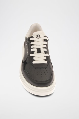 Leren Sneakers -Zwart