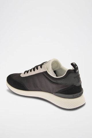 Nubuck Sneakers - Zwart