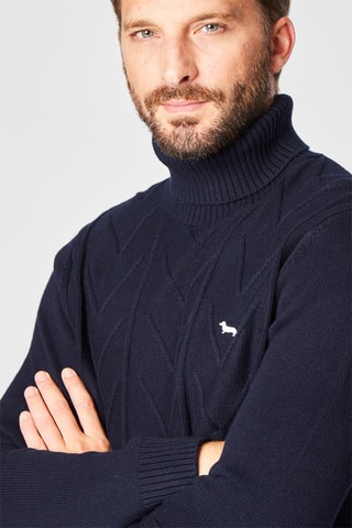 Pull en laine Bleu marine