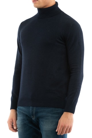 Pull en laine et cachemire - Bleu clair